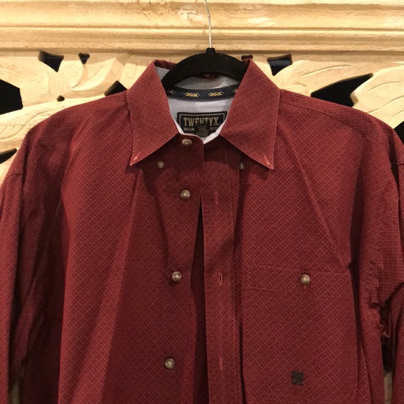 Twenty X Other - 20X men’s medium western cowboy shirt